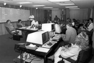 Computer Station in Southwest Marine Fisheries Center Demosophia