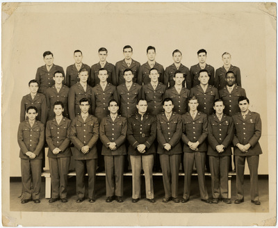 Army Specialized Training Program (ASTP) Group Photo, 1945