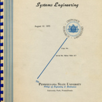 Systems Engineering, 1955