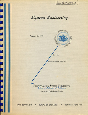 Systems Engineering, 1955