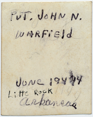 Private John Warfield