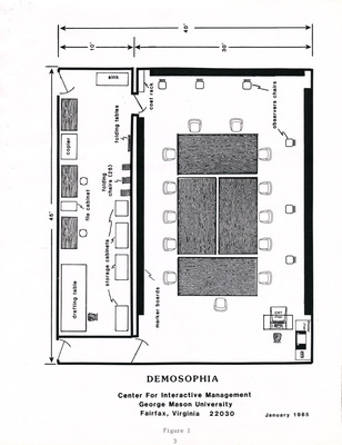 Layout of George Mason Demosophia