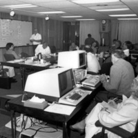 Computer Station in Southwest Marine Fisheries Center Demosophia